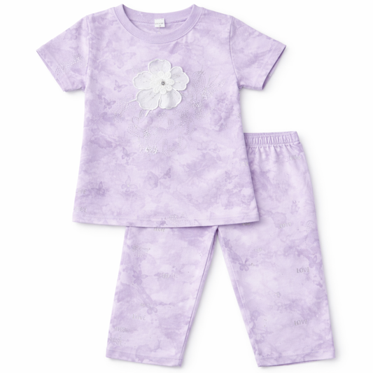 Kids Striped T-Shirt & Shorts Set – Soft Cotton | Summer Wear | Casual Outfit