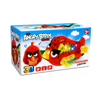 Kids Angry Birds 3D Light-Up Toy Interactive Musical Bird with Colorful Lights