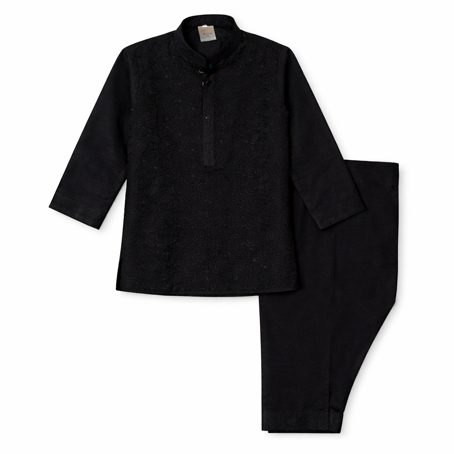 Boys Embroidered Kurta Shalwar Set – Kids Premium Eid & Wedding Wear