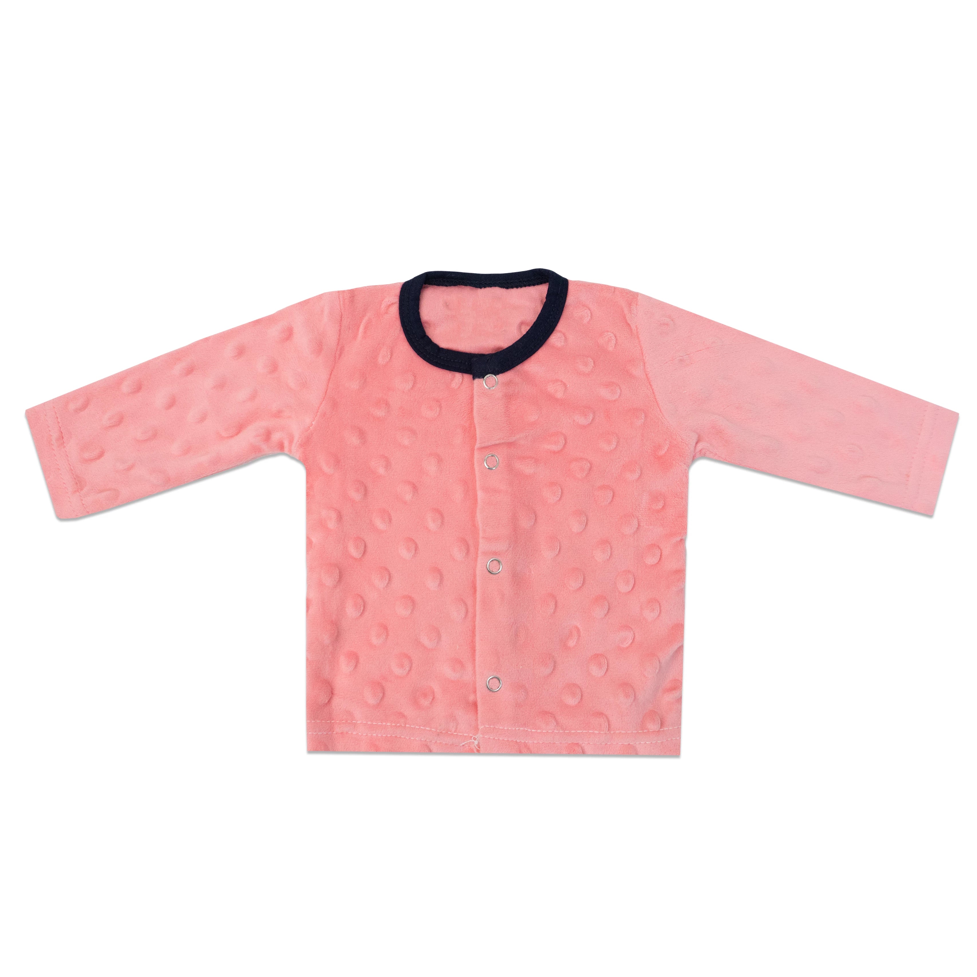 Dots Design Fleece Suit - Fun & Cozy