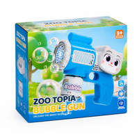 Zoo Topia Bubble Gun – Kids Bubble Blaster Toy
