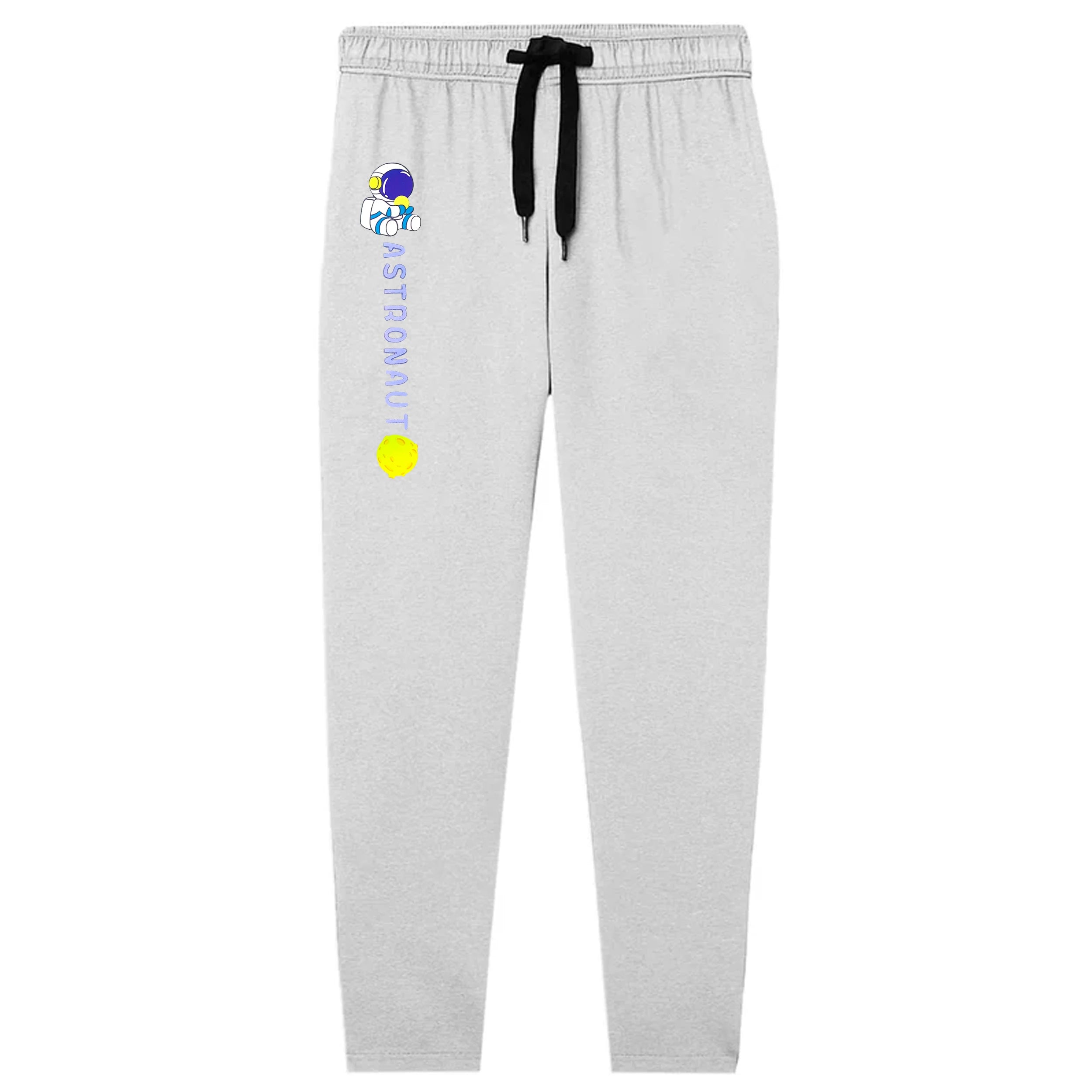 Kids Jersey Cotton Sticker Trousers –  White