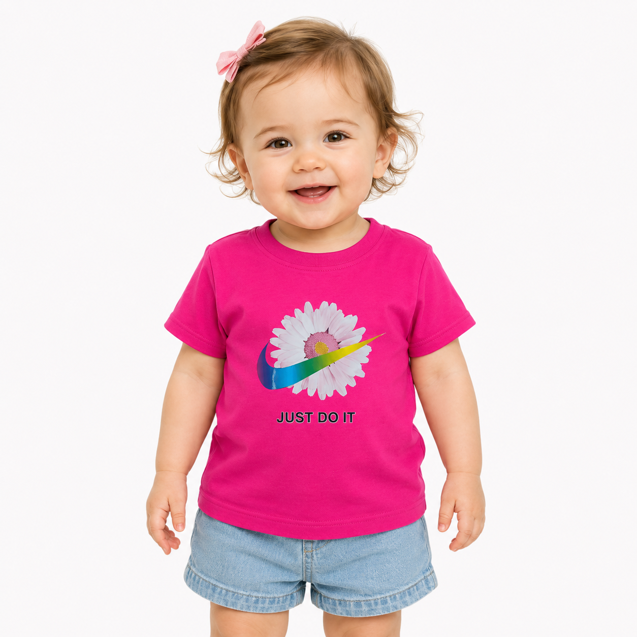 Pack of 3 Little Minors kids cotton T-shirts in various colors for stylish outfits, suitable for ages 1 to 5 years. - hover image
