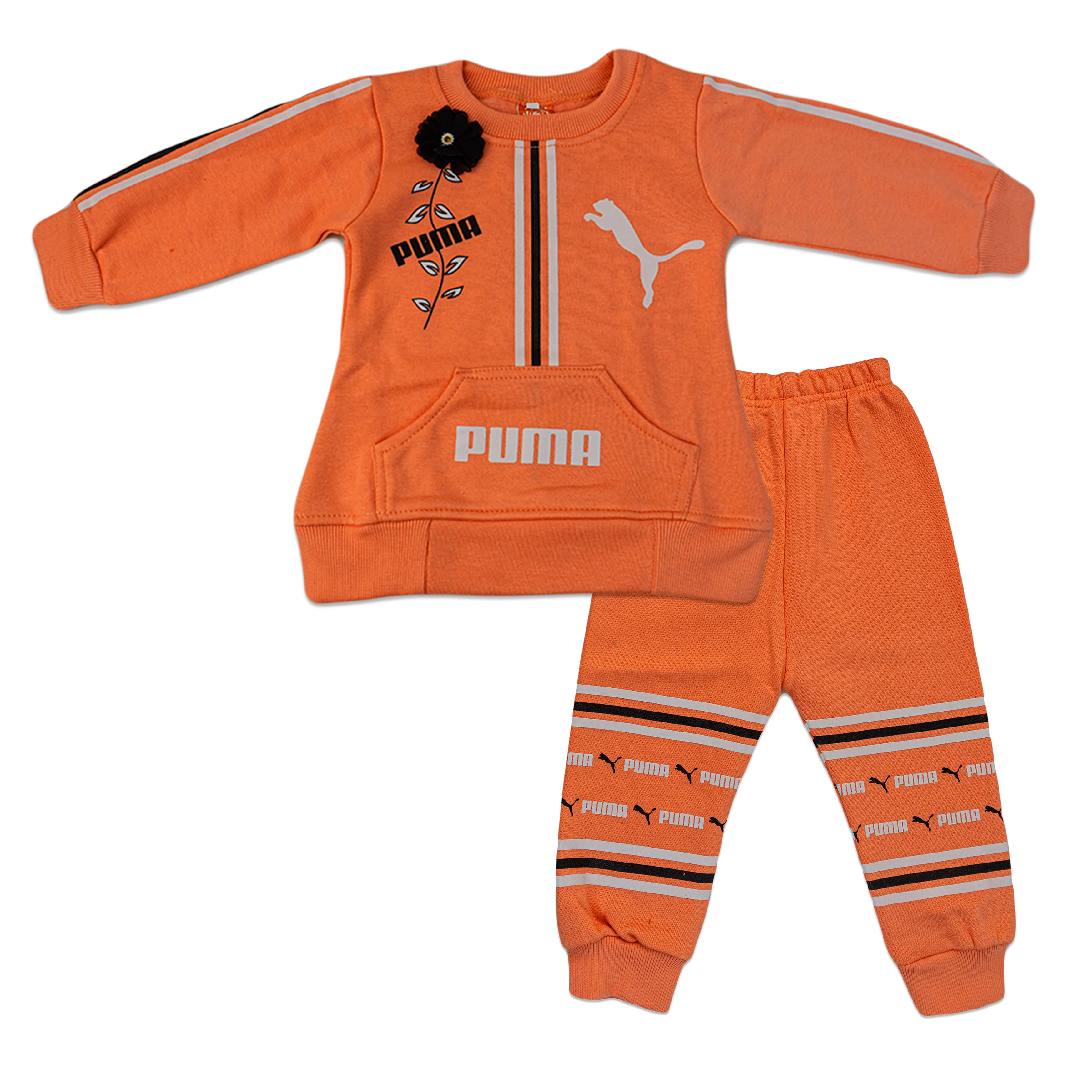 Kids' Fleece Suite Set – Duck & Puma Design