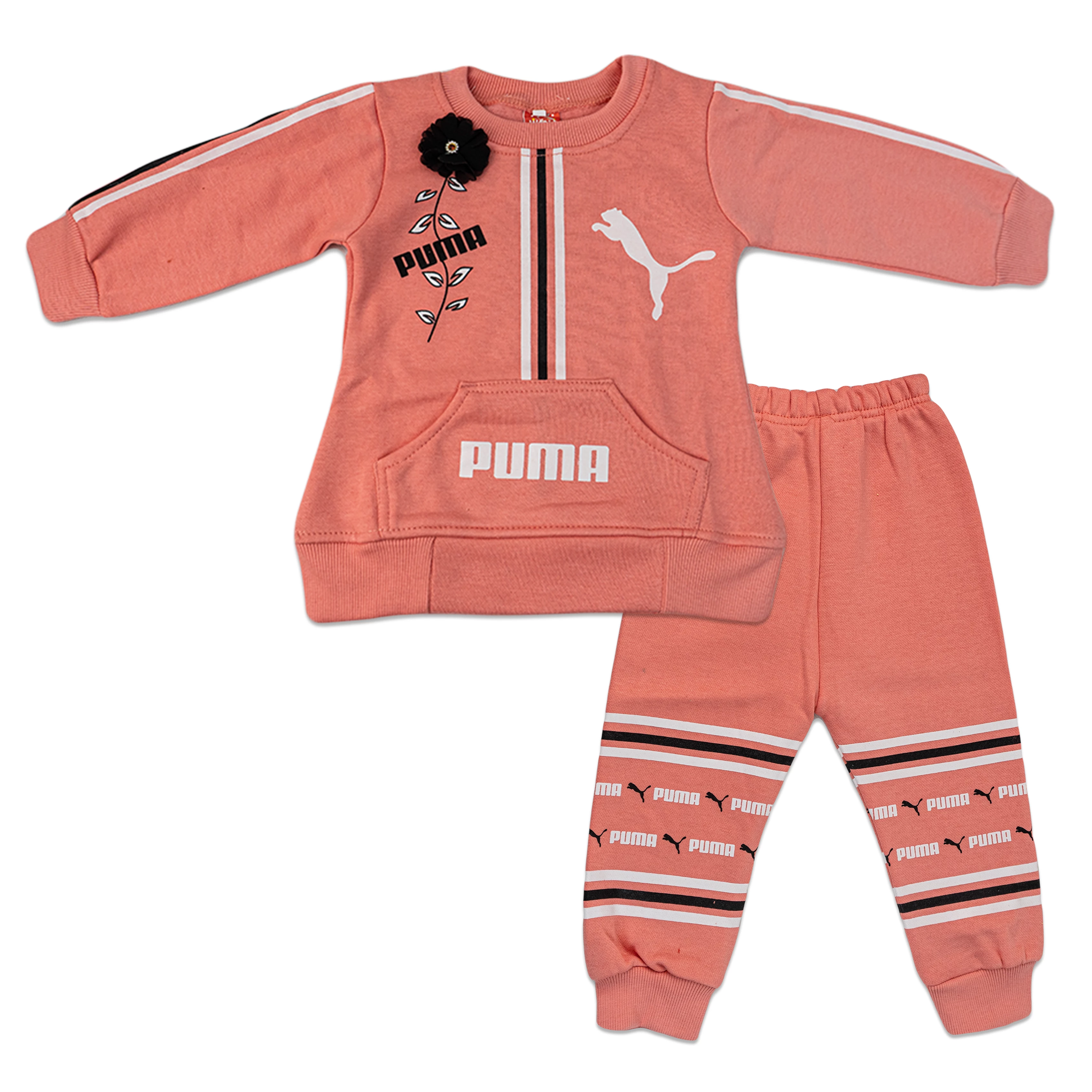 Kids' Fleece Suite Set – Duck & Puma Design