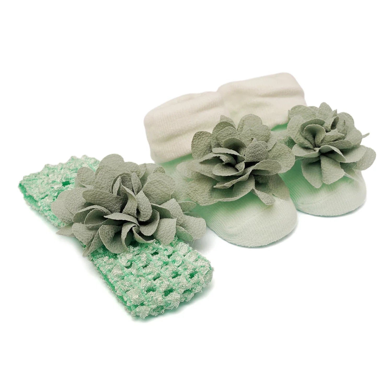 Mengmeixin Headwrap & Socks Set