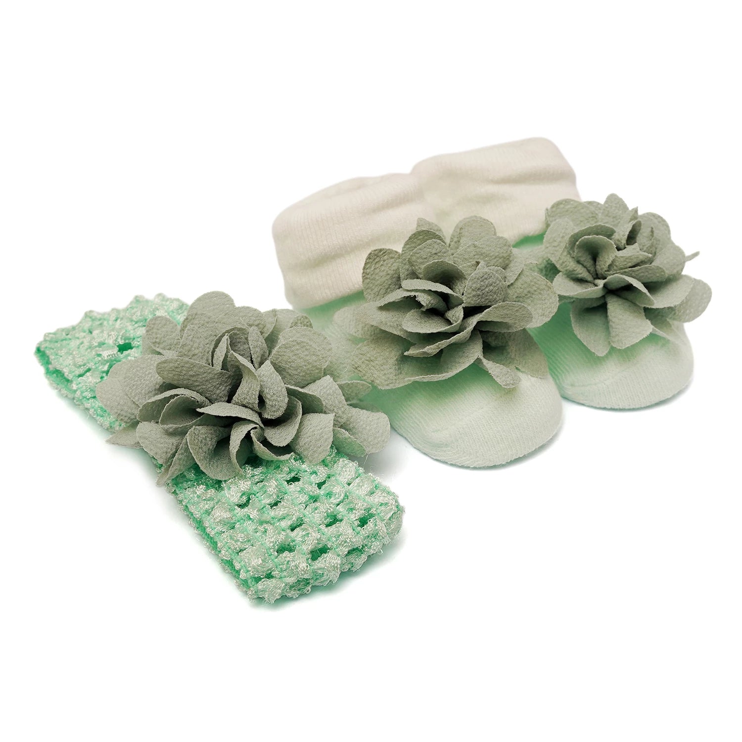 Mengmeixin Headwrap & Socks Set