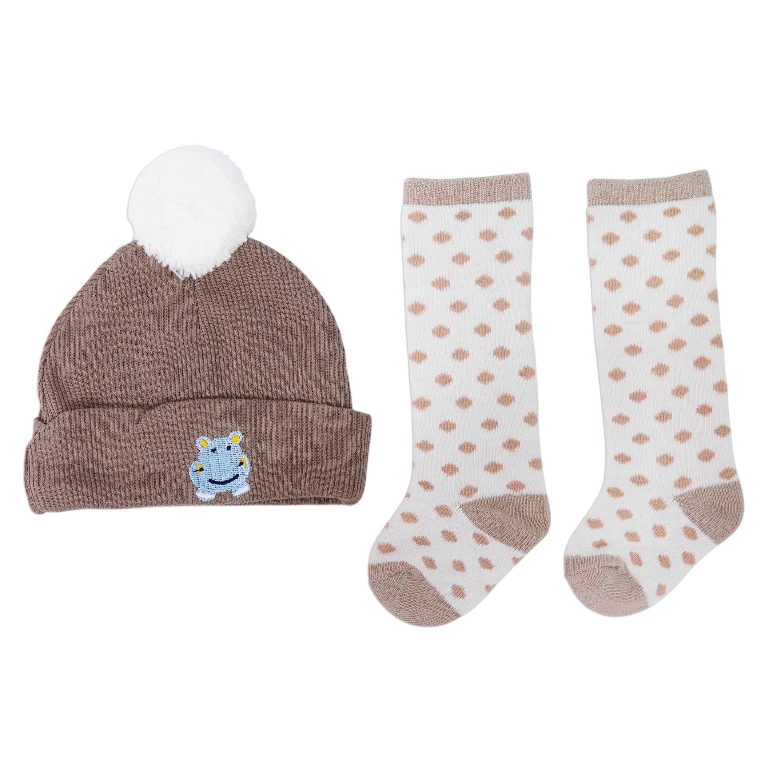 Kids Winter Cap and Sock Set