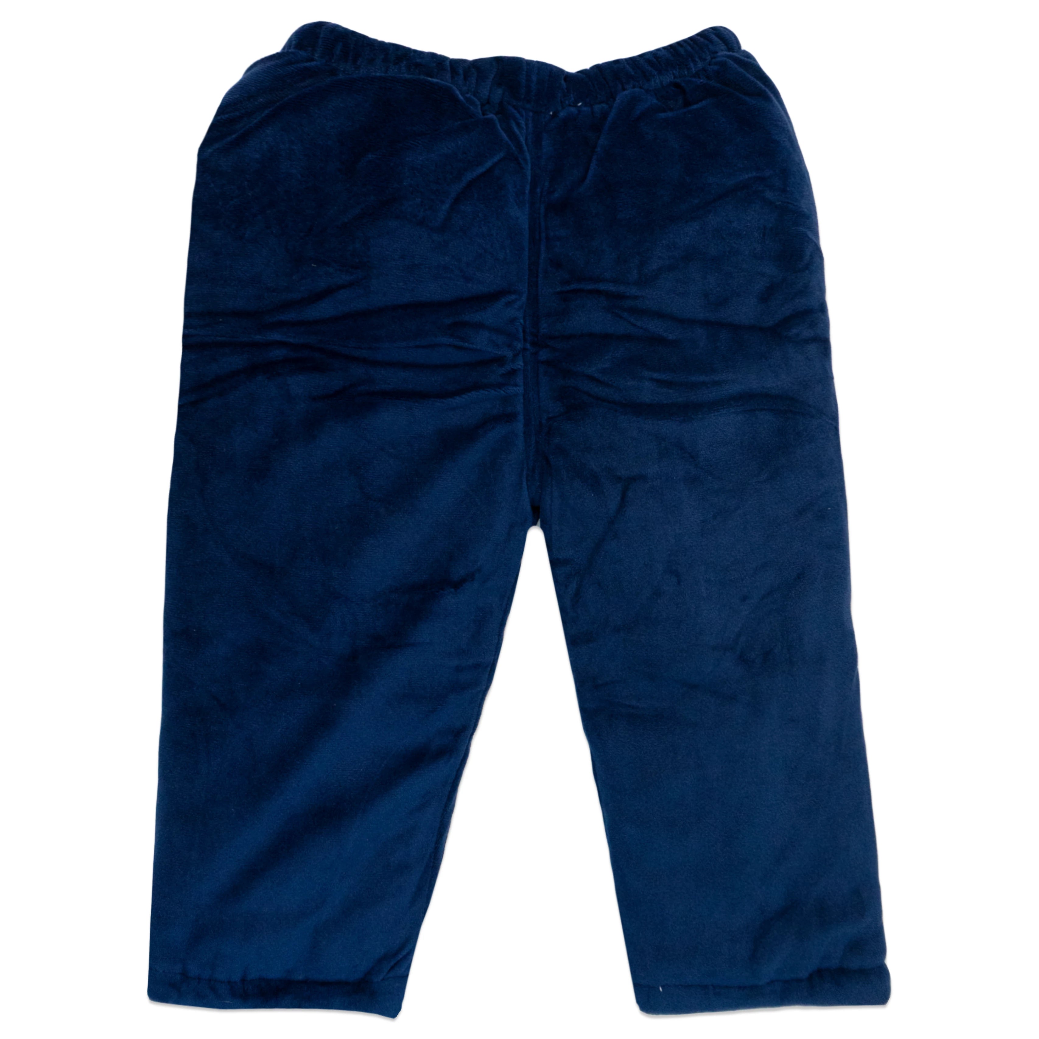 Premium Velvet Quilted Hooded Baby Suit – Warm and Stylish