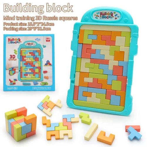 3D Building Block Gameplay Set for Kids