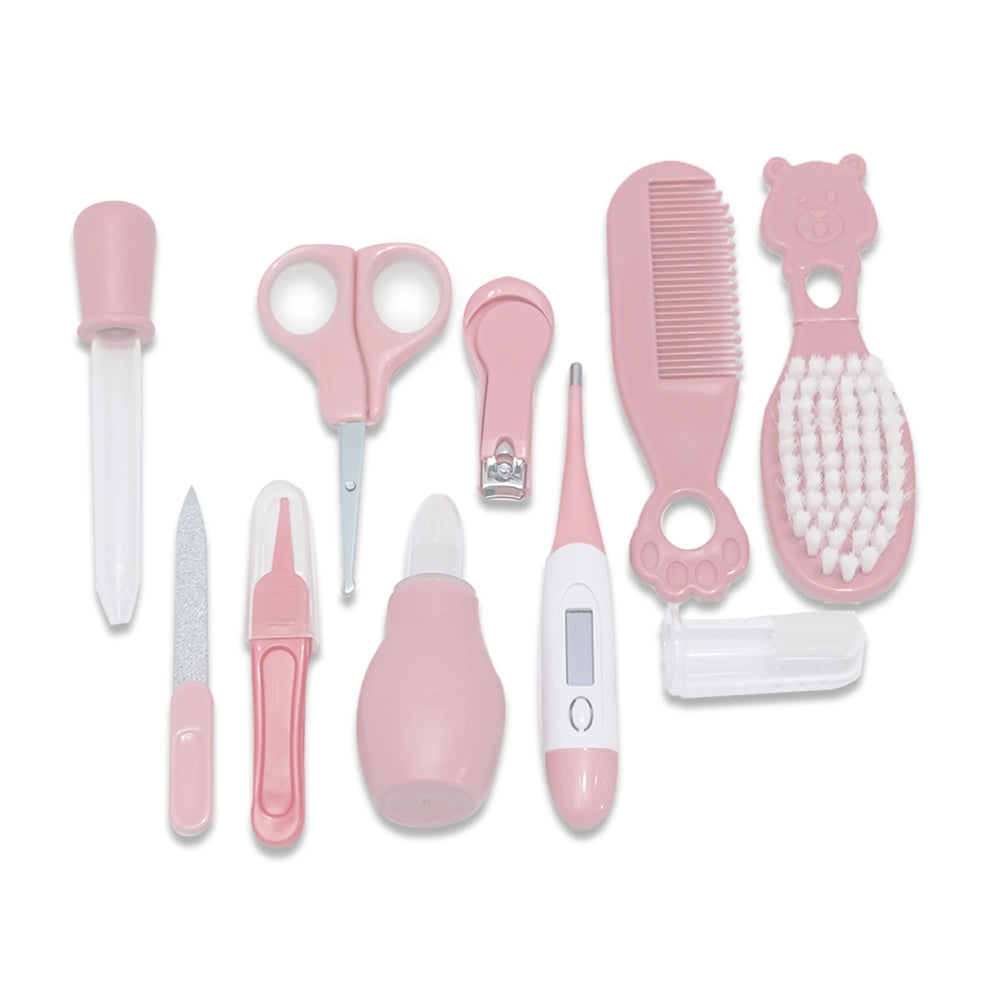 Baby Care Kit 10 Pcs | Baby Grooming Kit - Little Minors
