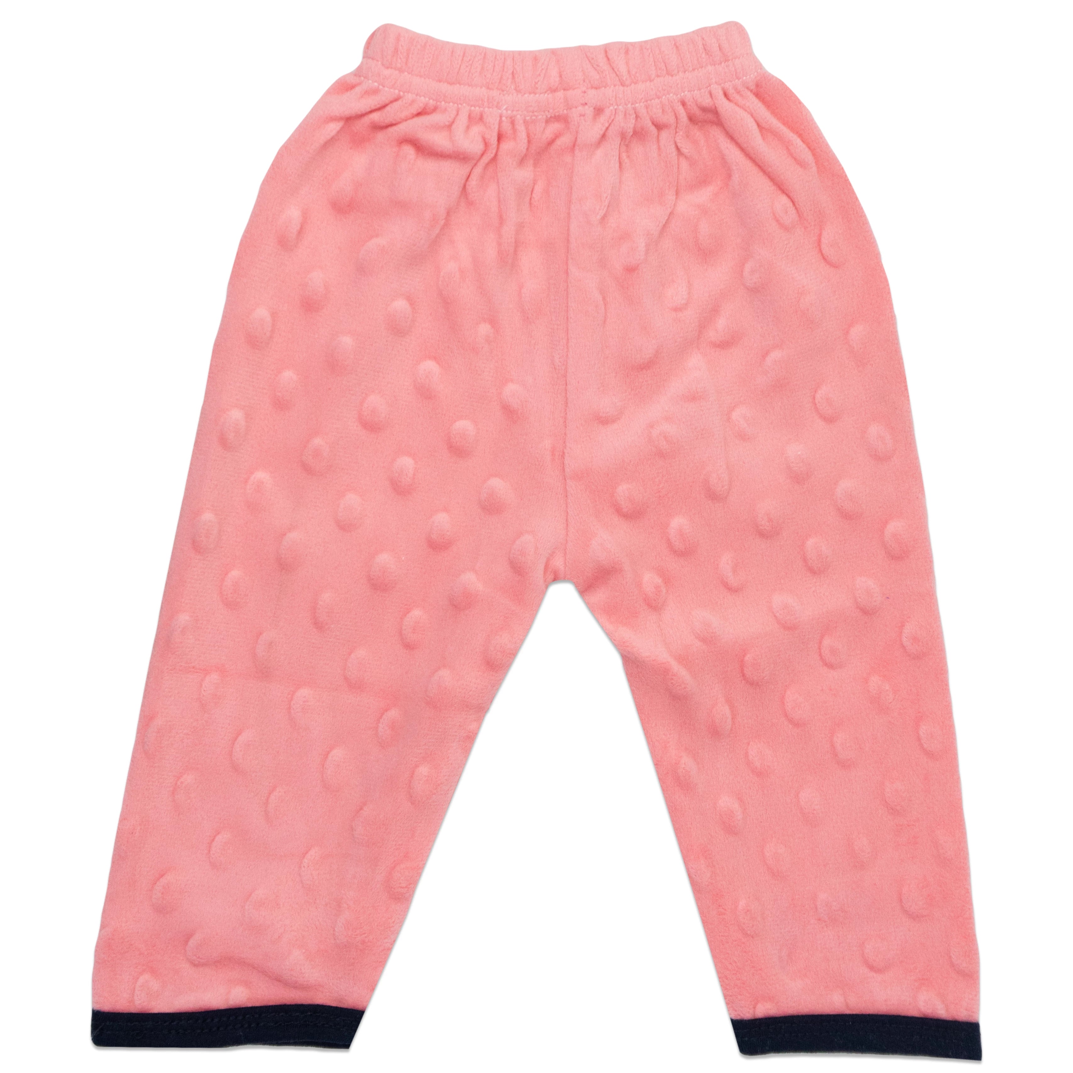 Dots Design Fleece Suit - Fun & Cozy