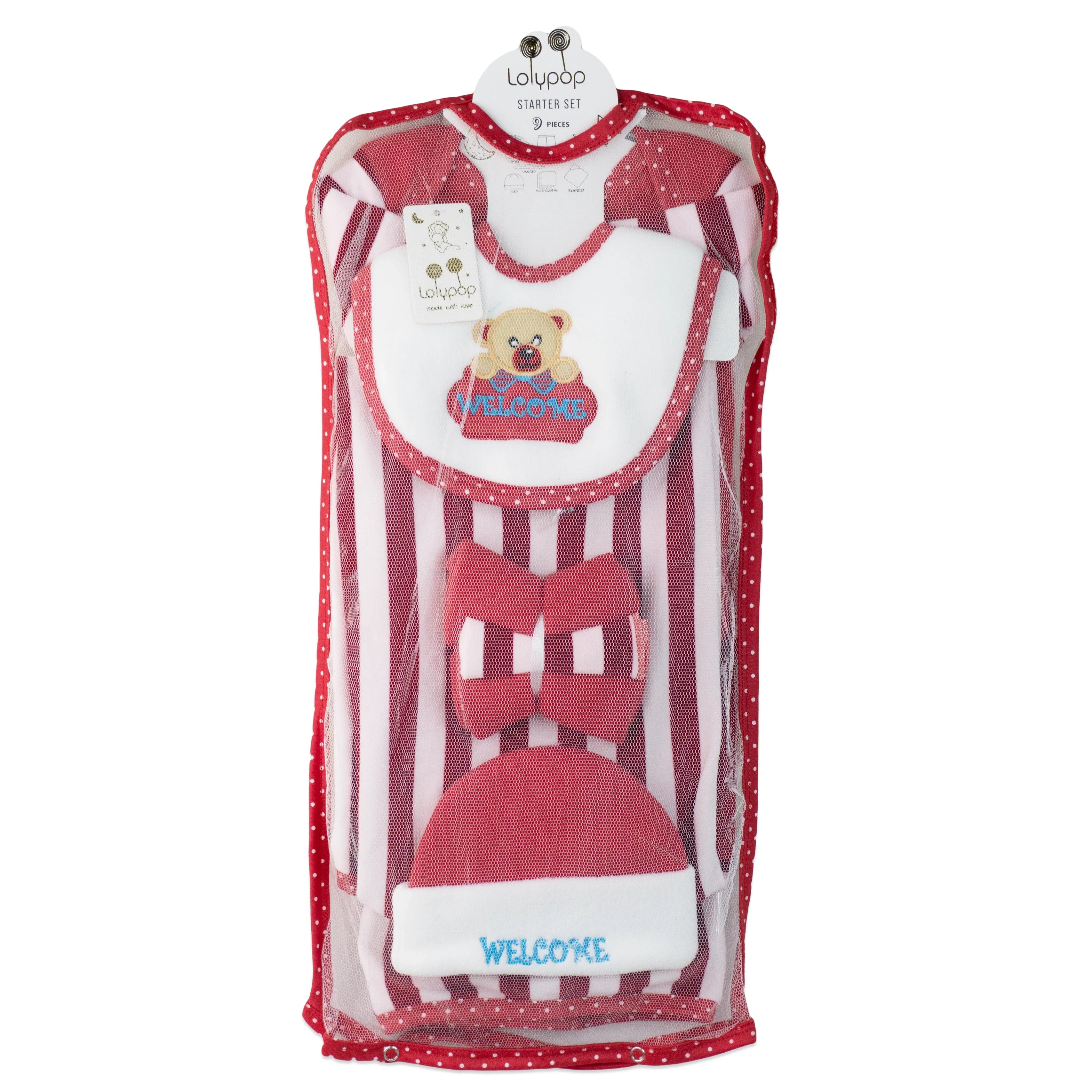 Lollypop Baby Winter Starter Set – 9-Piece Bear Collection