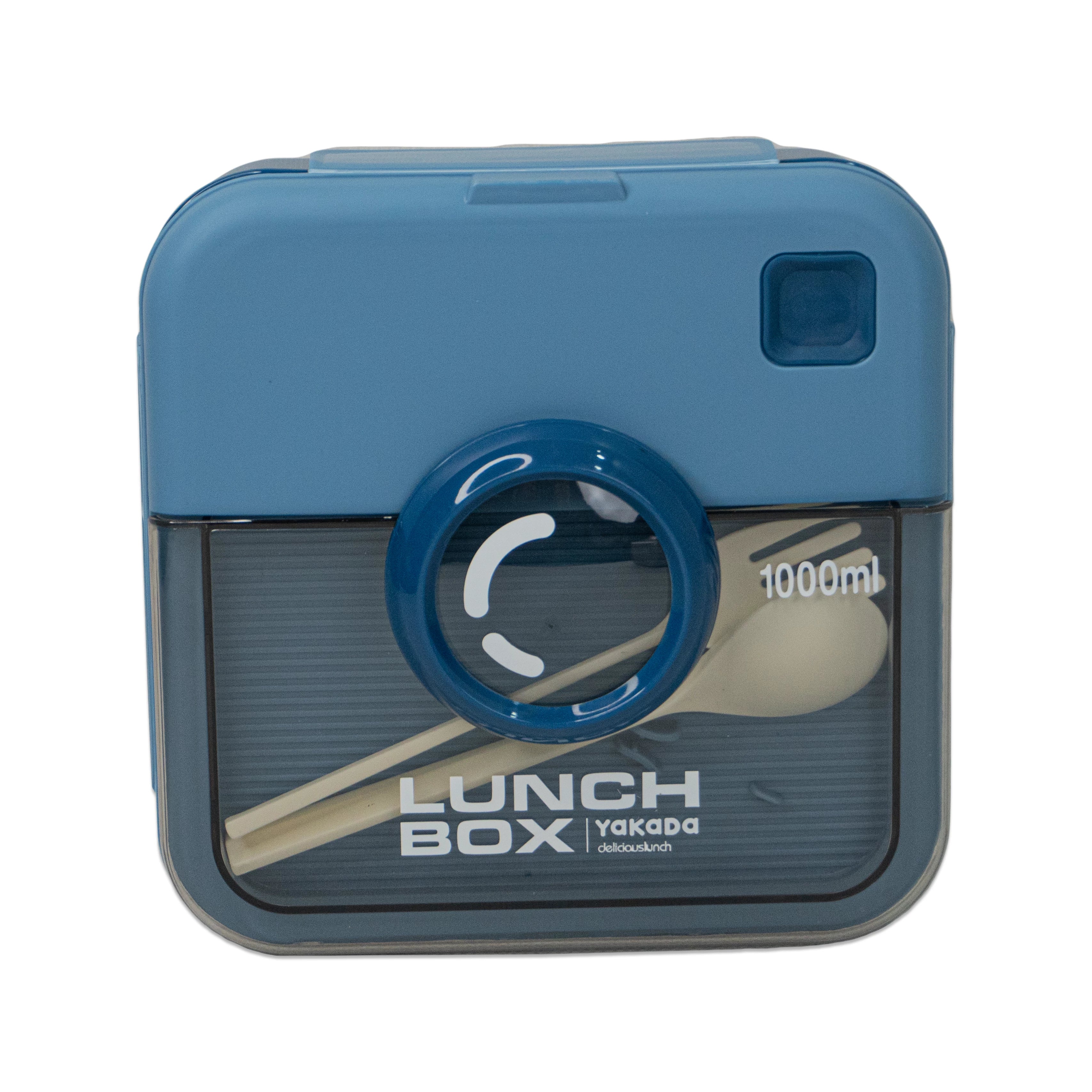 Yakada Lunch Box with Compartments & Spoons