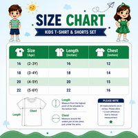 Kids 14 August Independence Day T-Shirt & Shorts Set