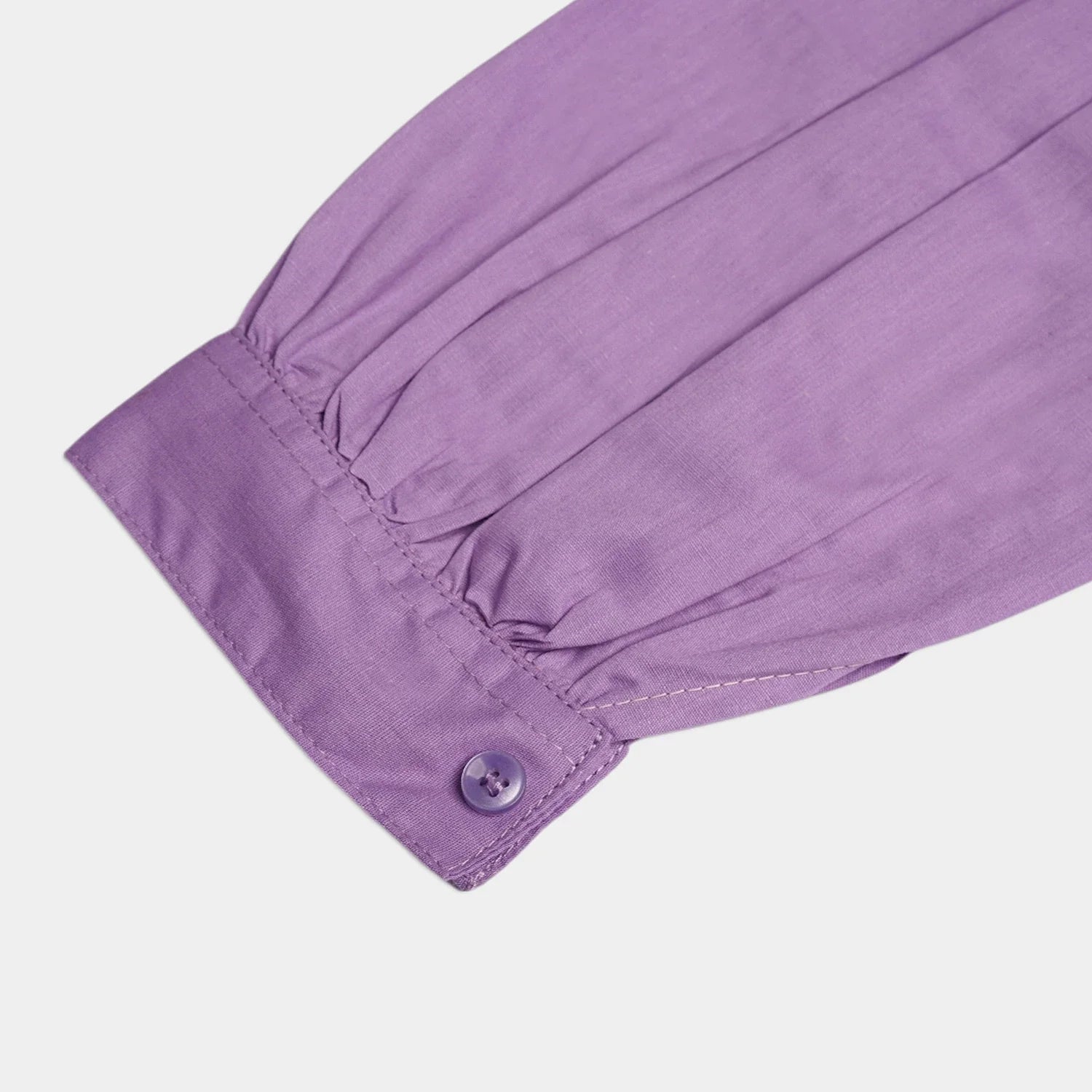 Girls Cotton Frock - Purple