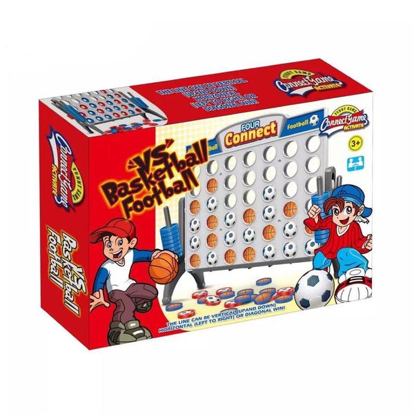 Basketball & Football Connect Four Toy for Kids