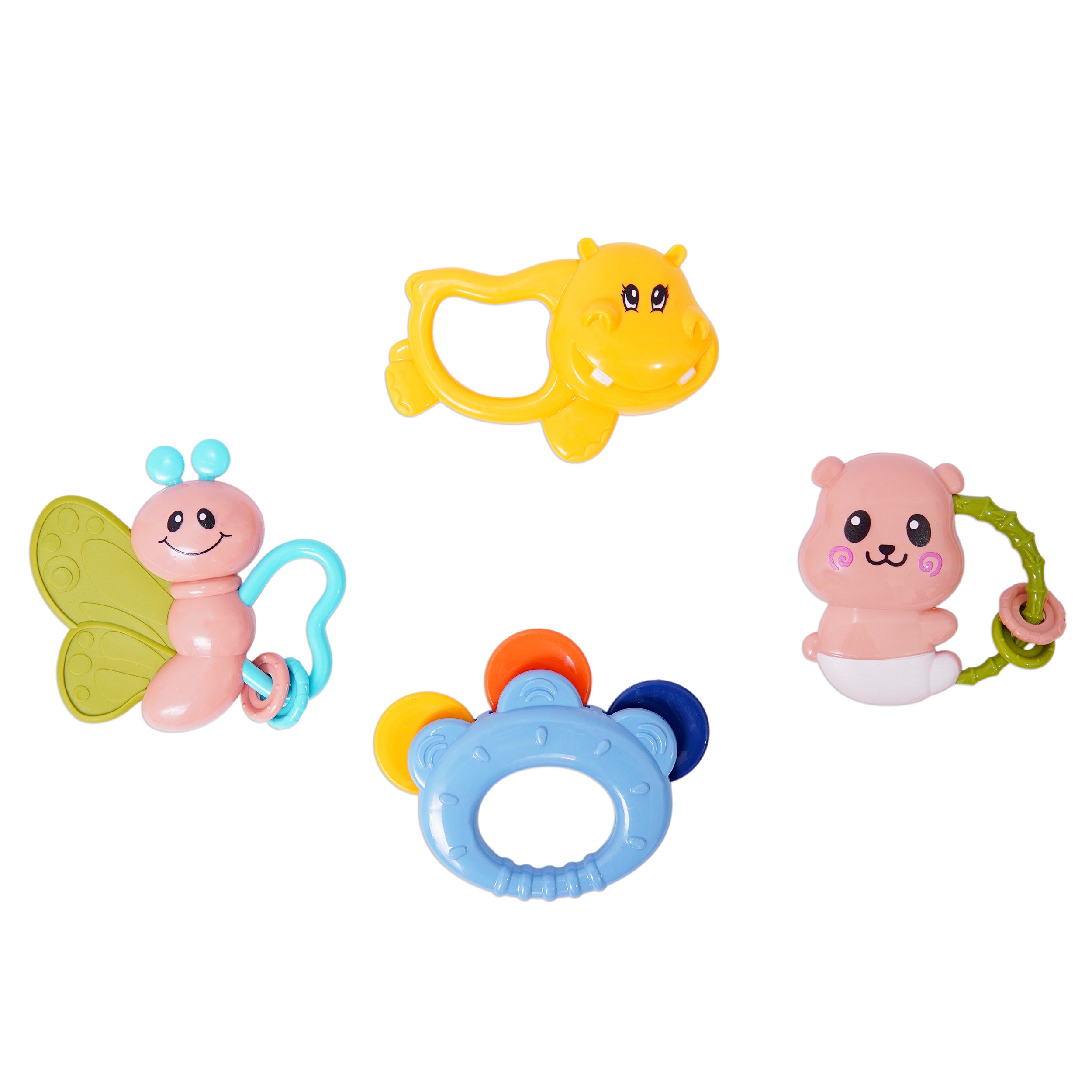 Rattle Toy Pack of 4
