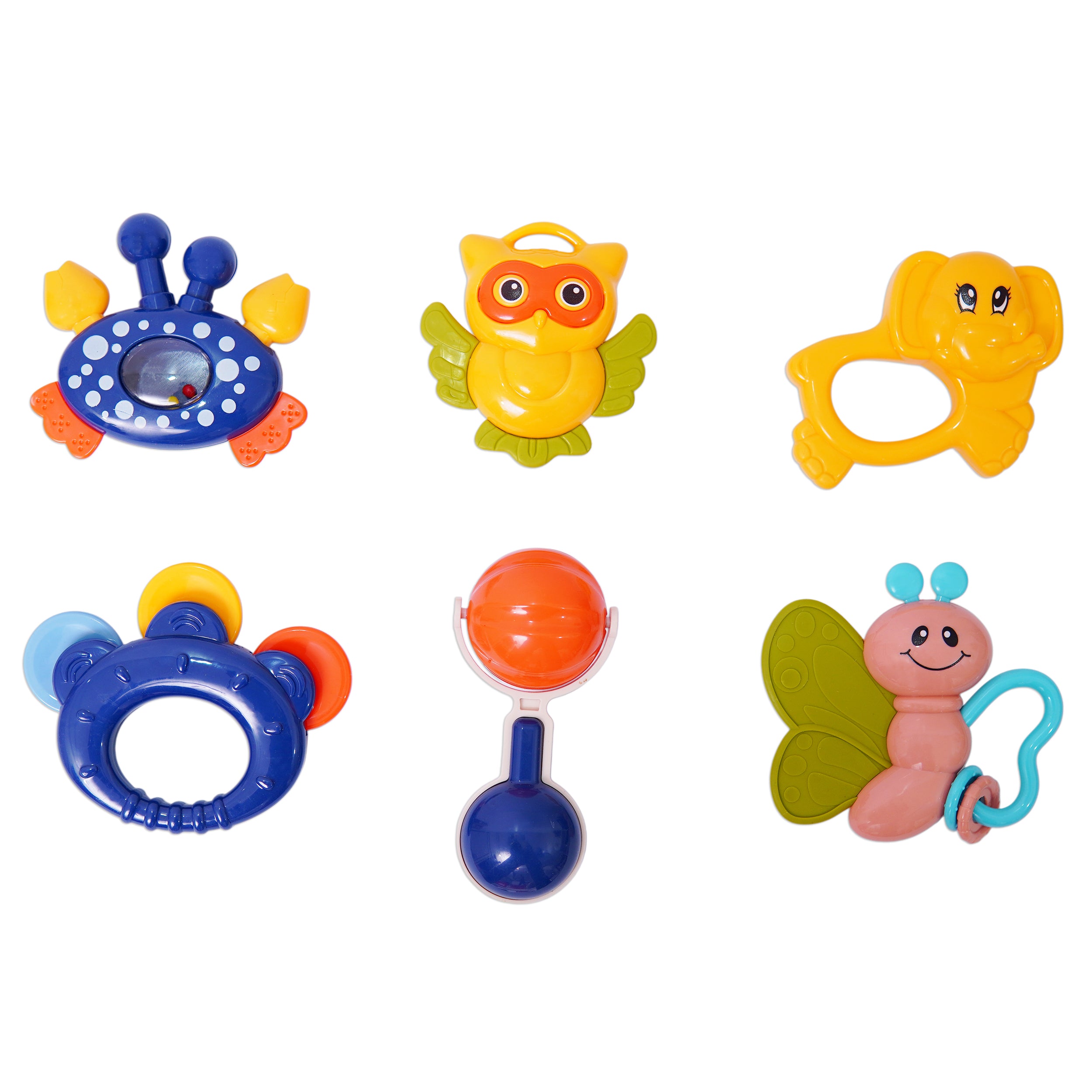 Rattle Toy Pack of 6