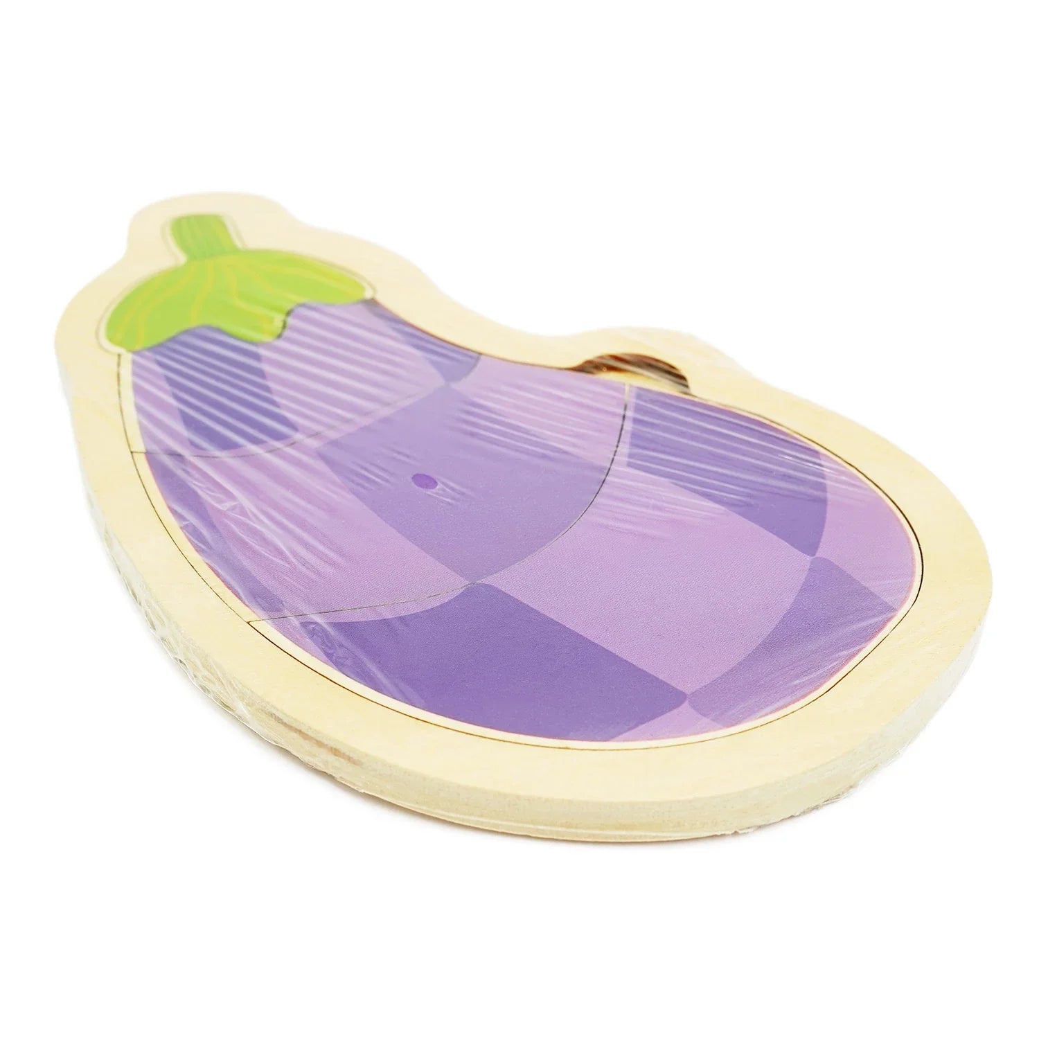 Wooden 3D Two-Tier Puzzle – Animals, Vehicles & Fruits