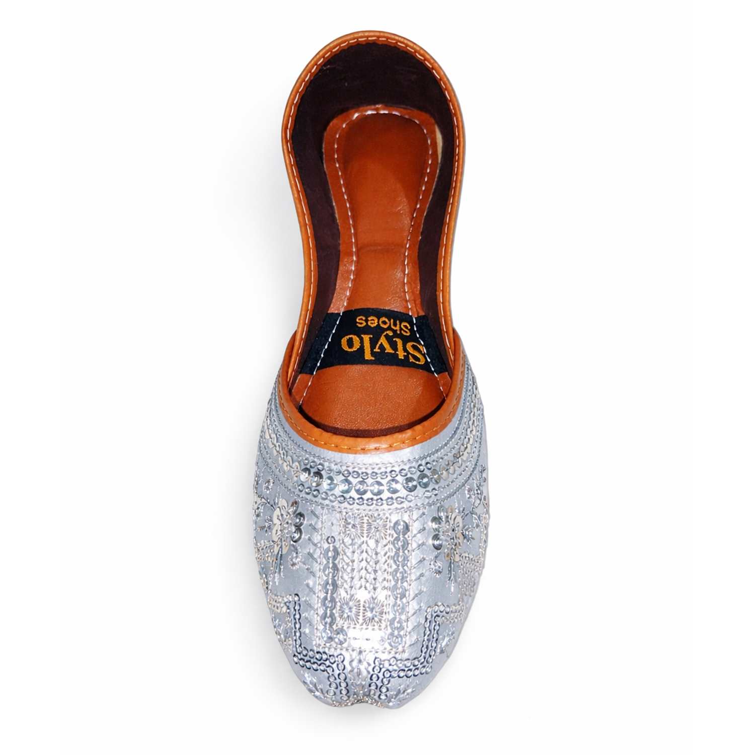 Women Traditional Khussa Shoes – Handmade Embroidered Punjabi Khussa Flats for Women | Wedding & Party Wear