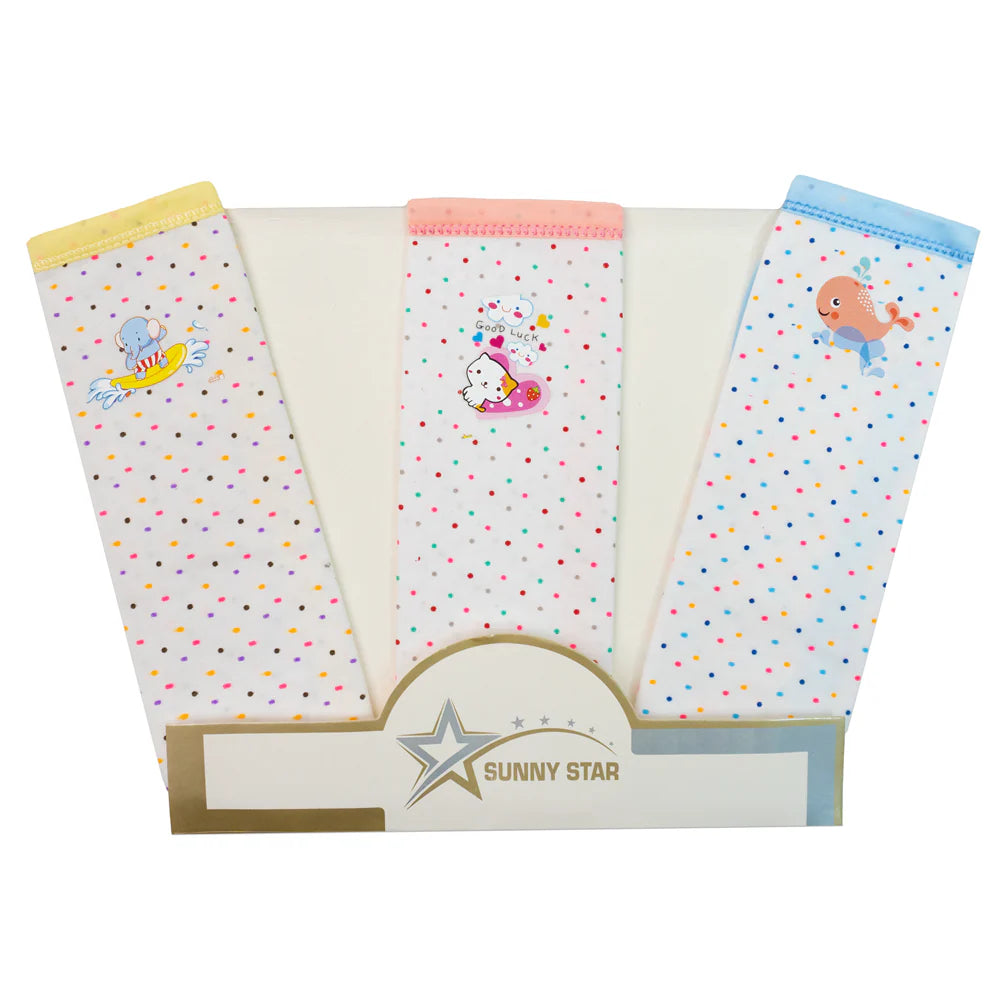 Baby Face Towel Pack of 3 – Double Ply Softness