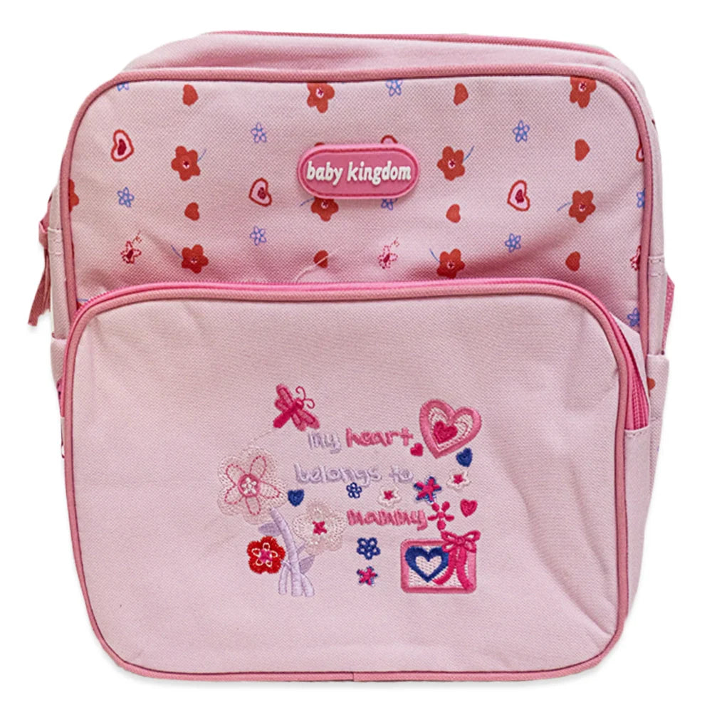 Baby Kingdom Diaper Bag - Pink