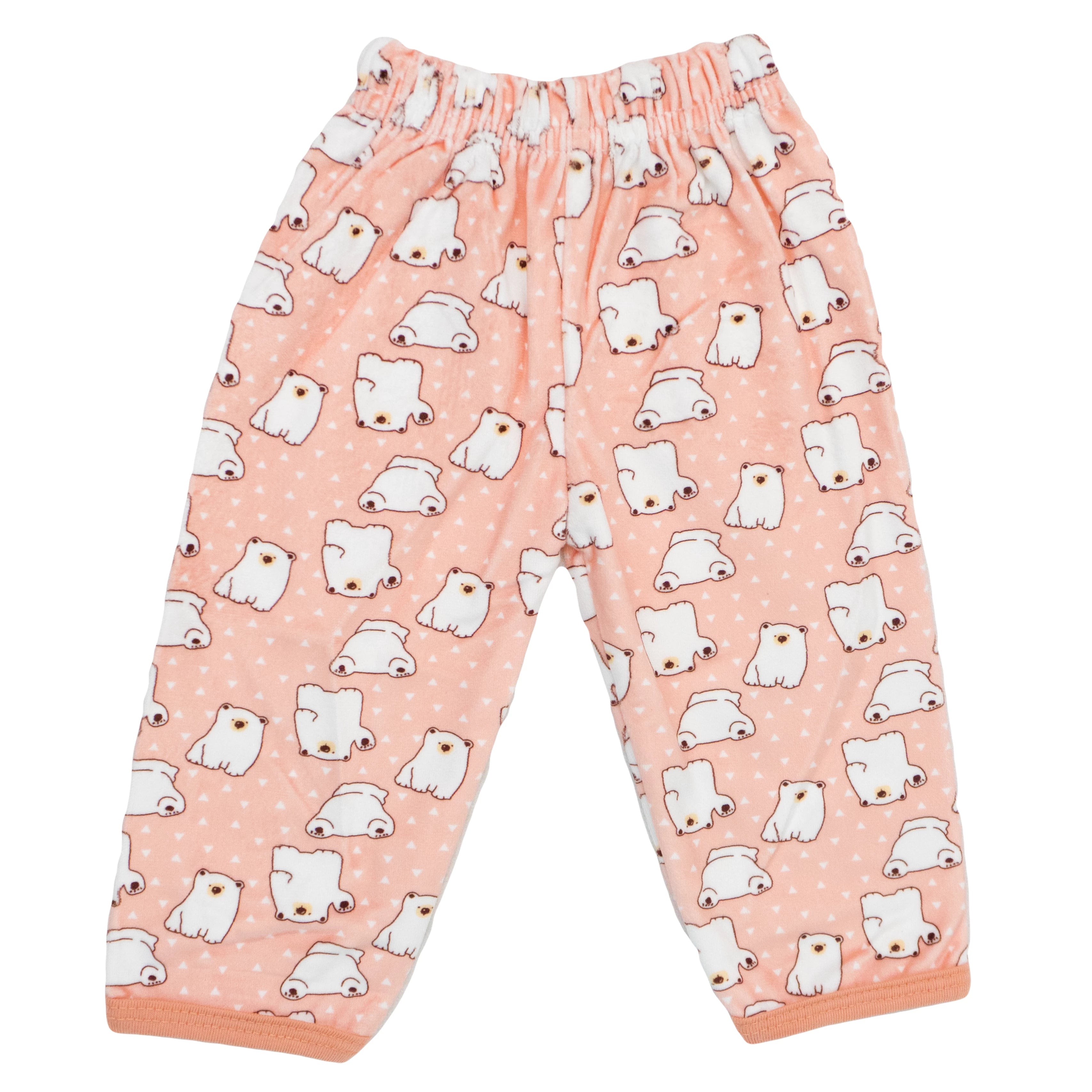 Bear Design Fleece Suit - Warm & Adorable