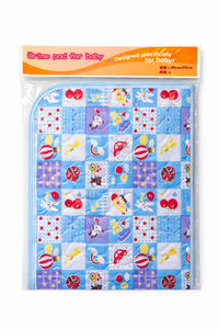 Reusable waterproof baby urine pad from Little Minors, soft changing mat for newborns with leak-proof surface.