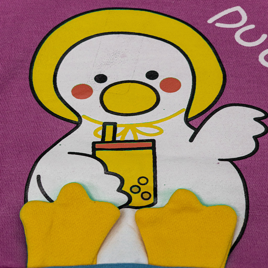 Kids Duck Fleece Winter Tracksuit