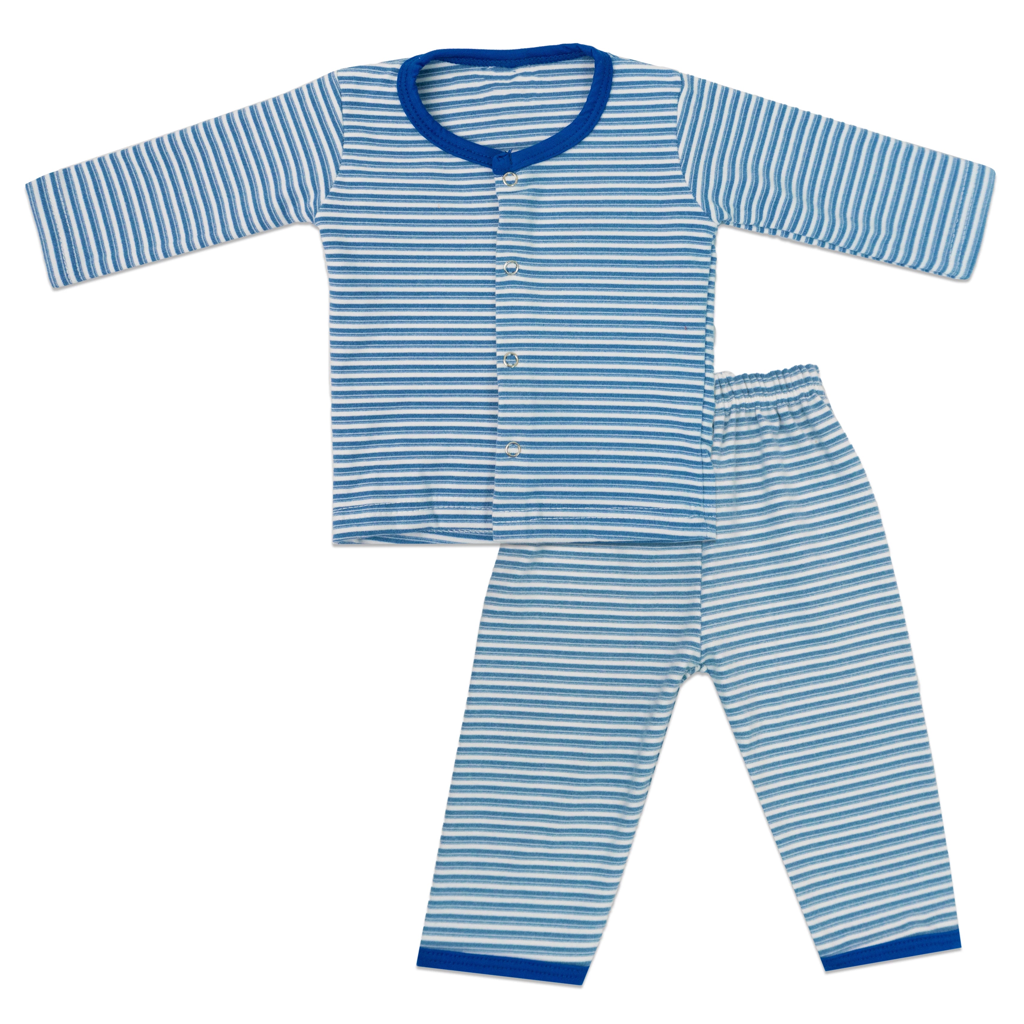 Striped Fleece Suit - Casual Chic