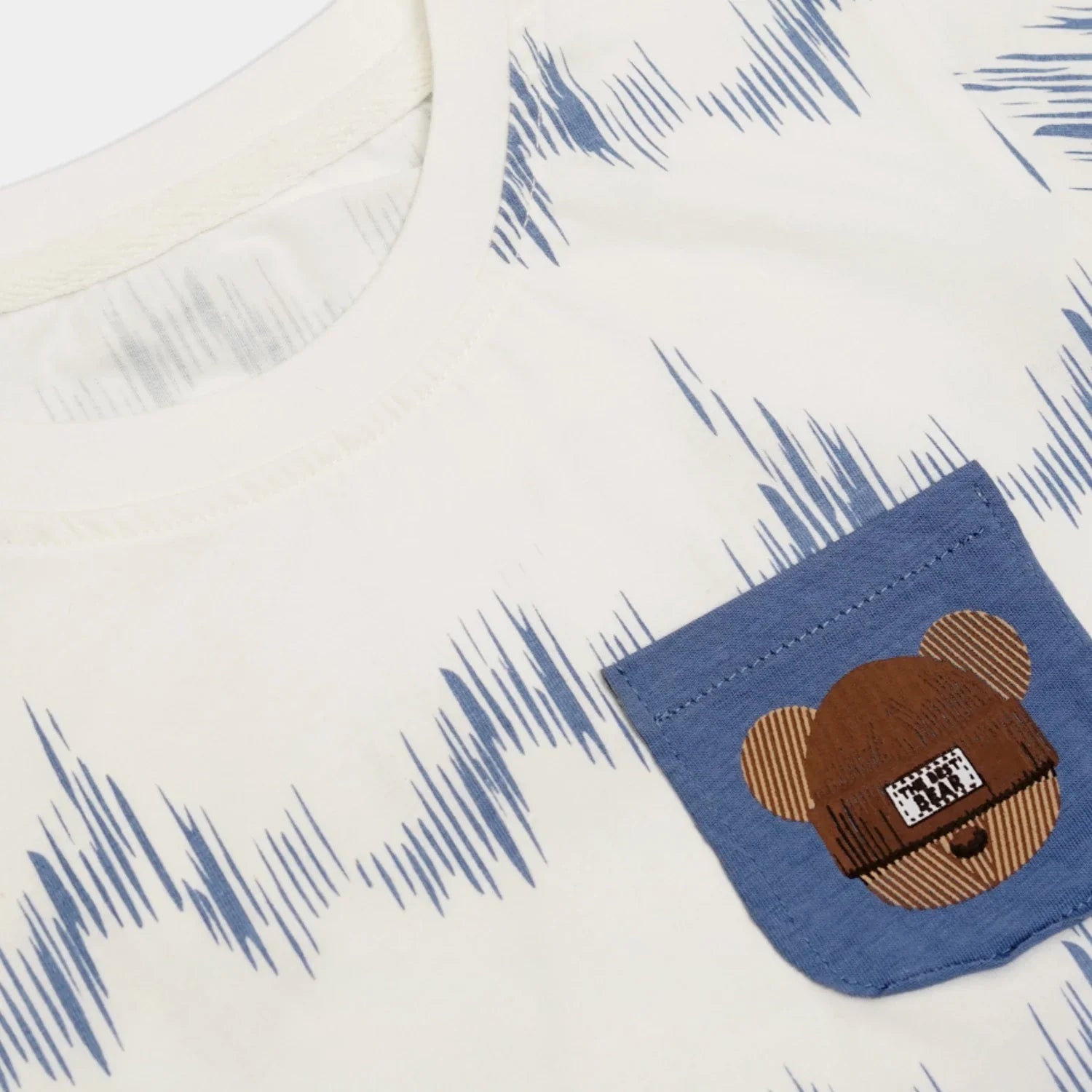 Boys Wave Pattern Suit