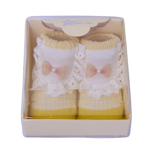 Baby Booties Sunny Star - New Born