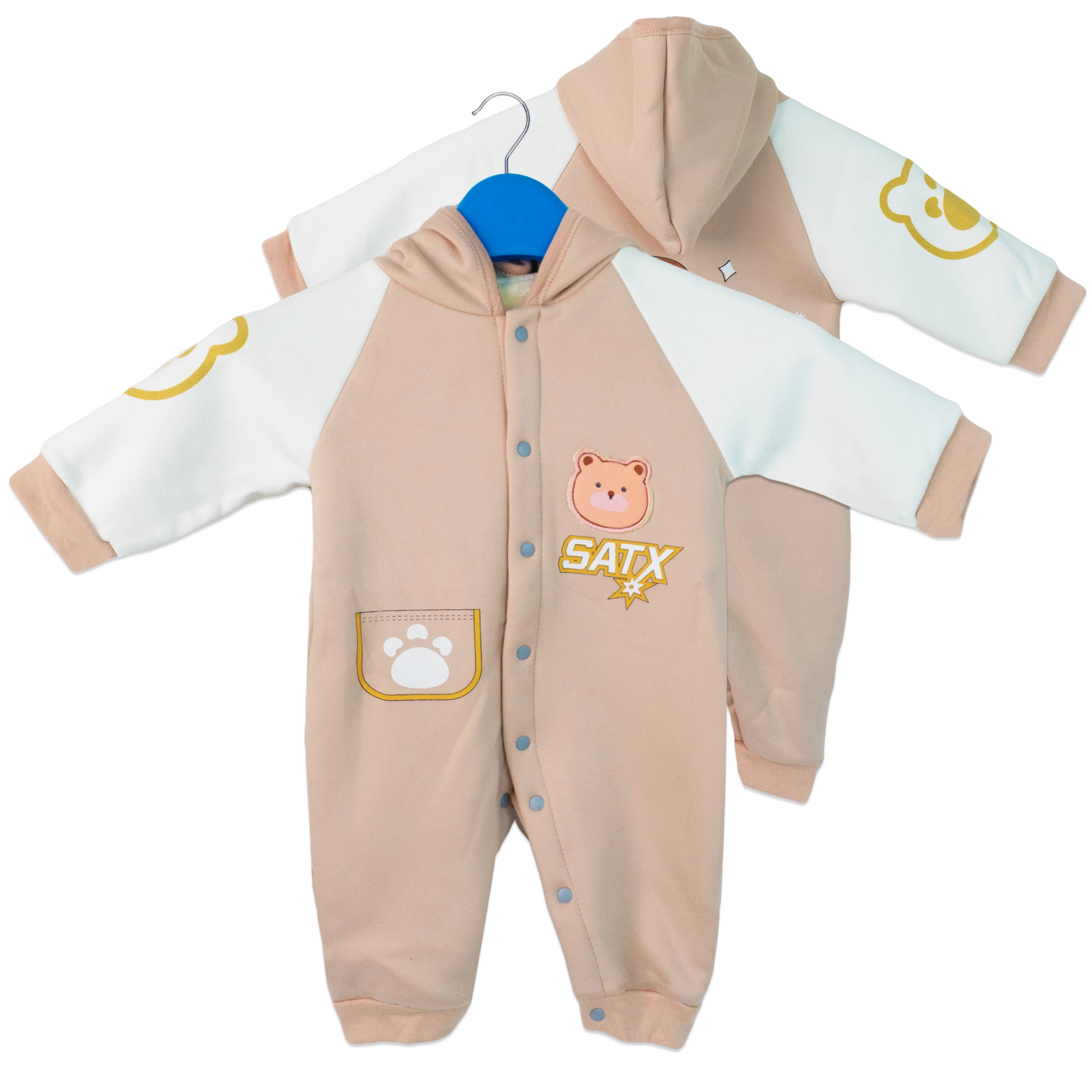 Baby Fleece Romper SATX – Warm & Adorable
