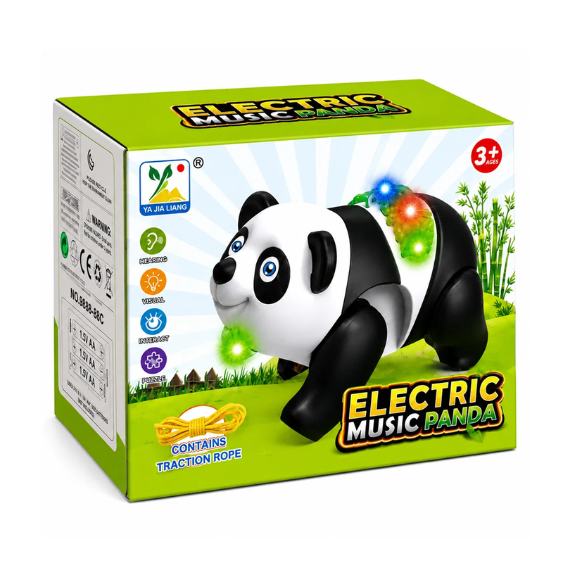 Electric Music Panda Toy – Interactive Dancing Panda with Lights & Music