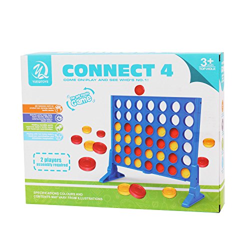 Connect 4 Puzzle Game – Classic Strategy Board Toy