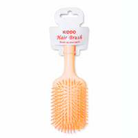 Little Minors baby hair brush with soft bristles for gentle scalp grooming and gentle hair detangling for kids