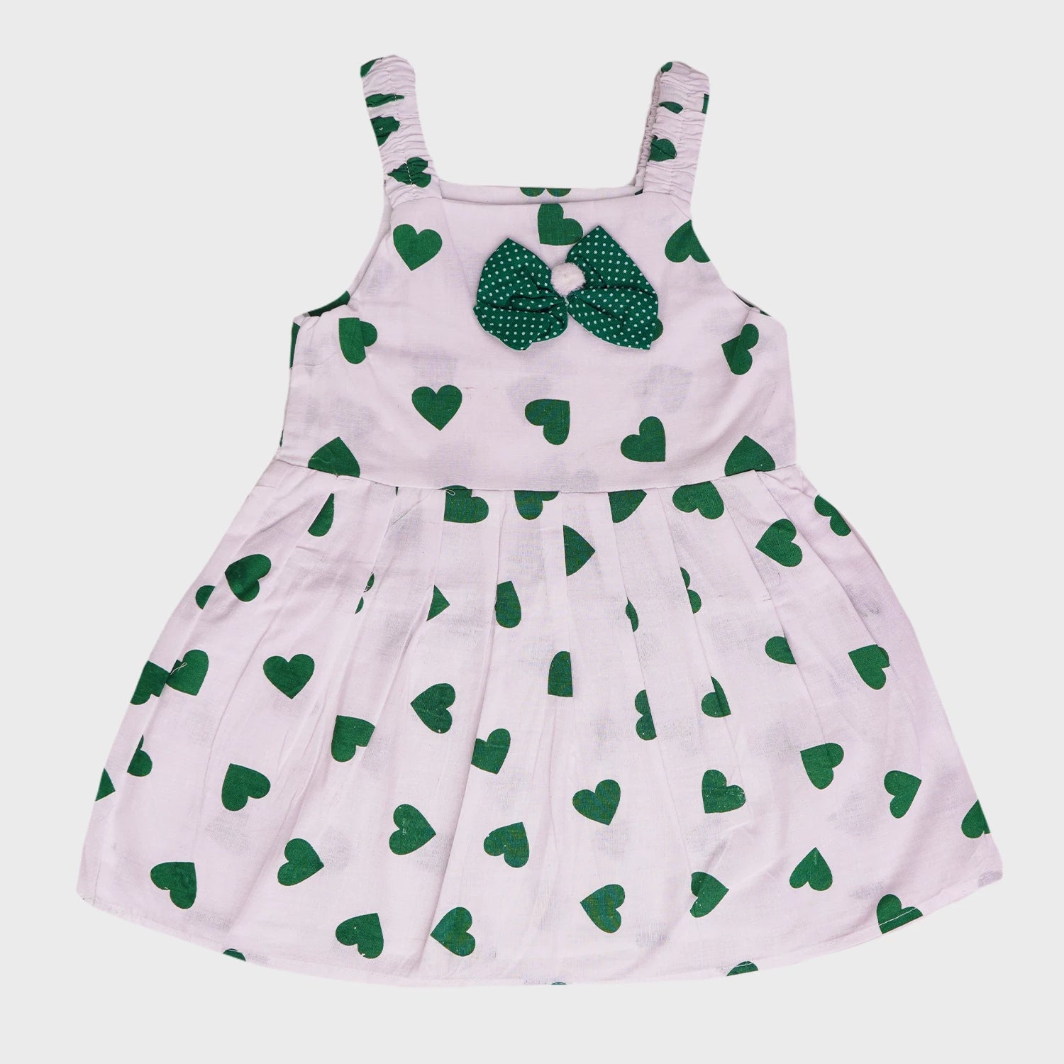 14th August Heart Design Frock – Girls