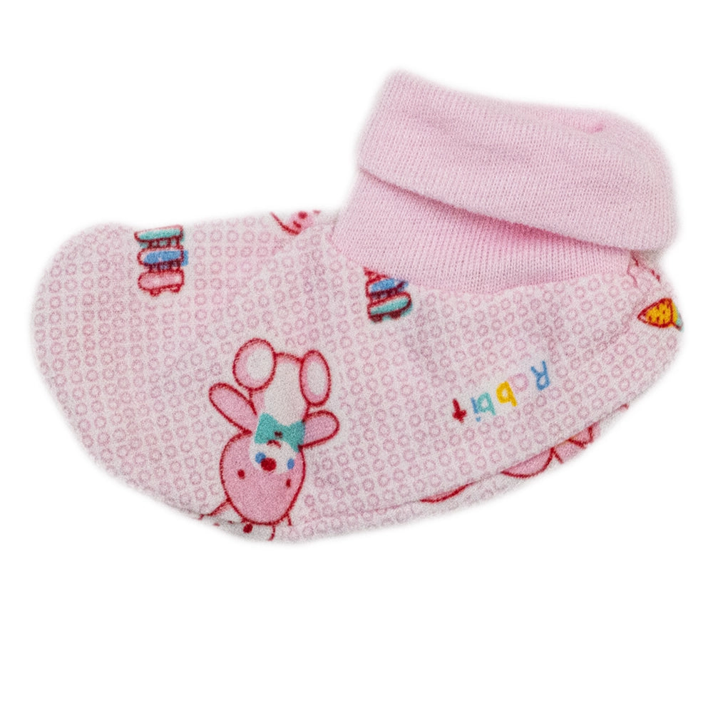 Baby Cotton Cap Set | Soft & Breathable Hat for Newborns and Infants With Mittens and Socks