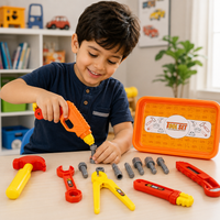Kids Tool Set Toy – Educational Pretend Play Tool Kit for Boys & Girls