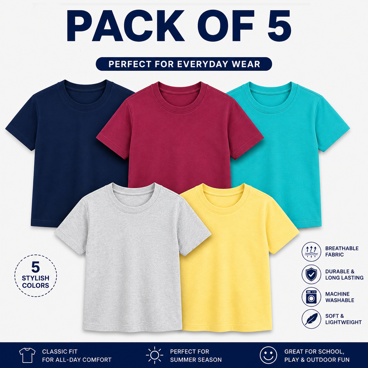 Kids Cotton T-Shirt