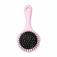 Little Minors baby hair brush with soft bristles, gentle scalp comb for kids grooming and hair care.
