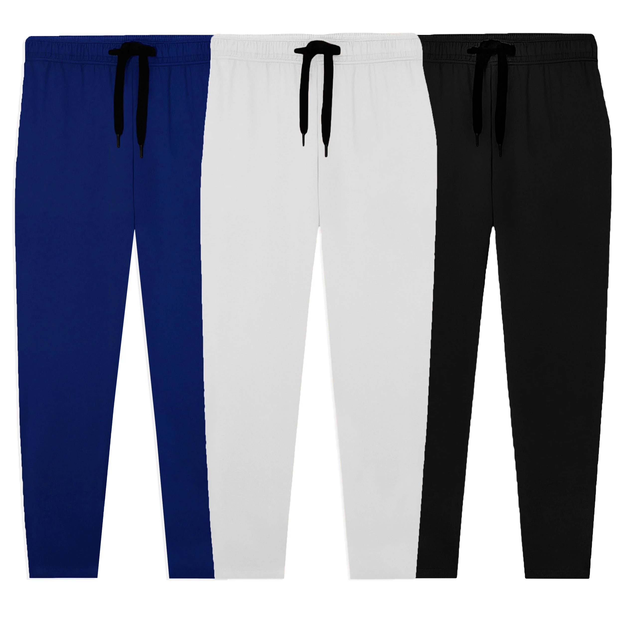 Kids Jersey Cotton Trousers -  Pack of 3