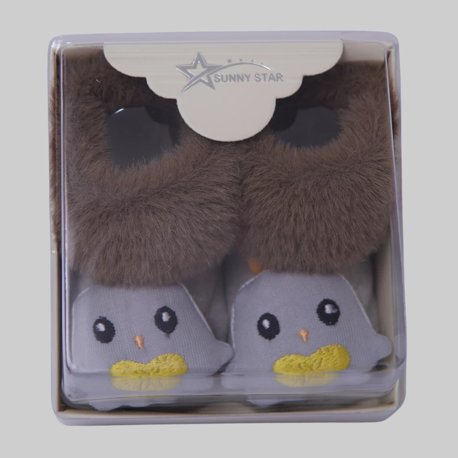 Sunny Star Towel Socks - New Born