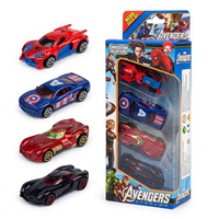 Avengers Superhero Die-Cast Toy Cars Set – Pack of 4 Kids Toy Cars
