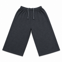 Little Minors boys' grey summer shorts for ages 6 to 14, soft, comfortable, perfect for warm weather.