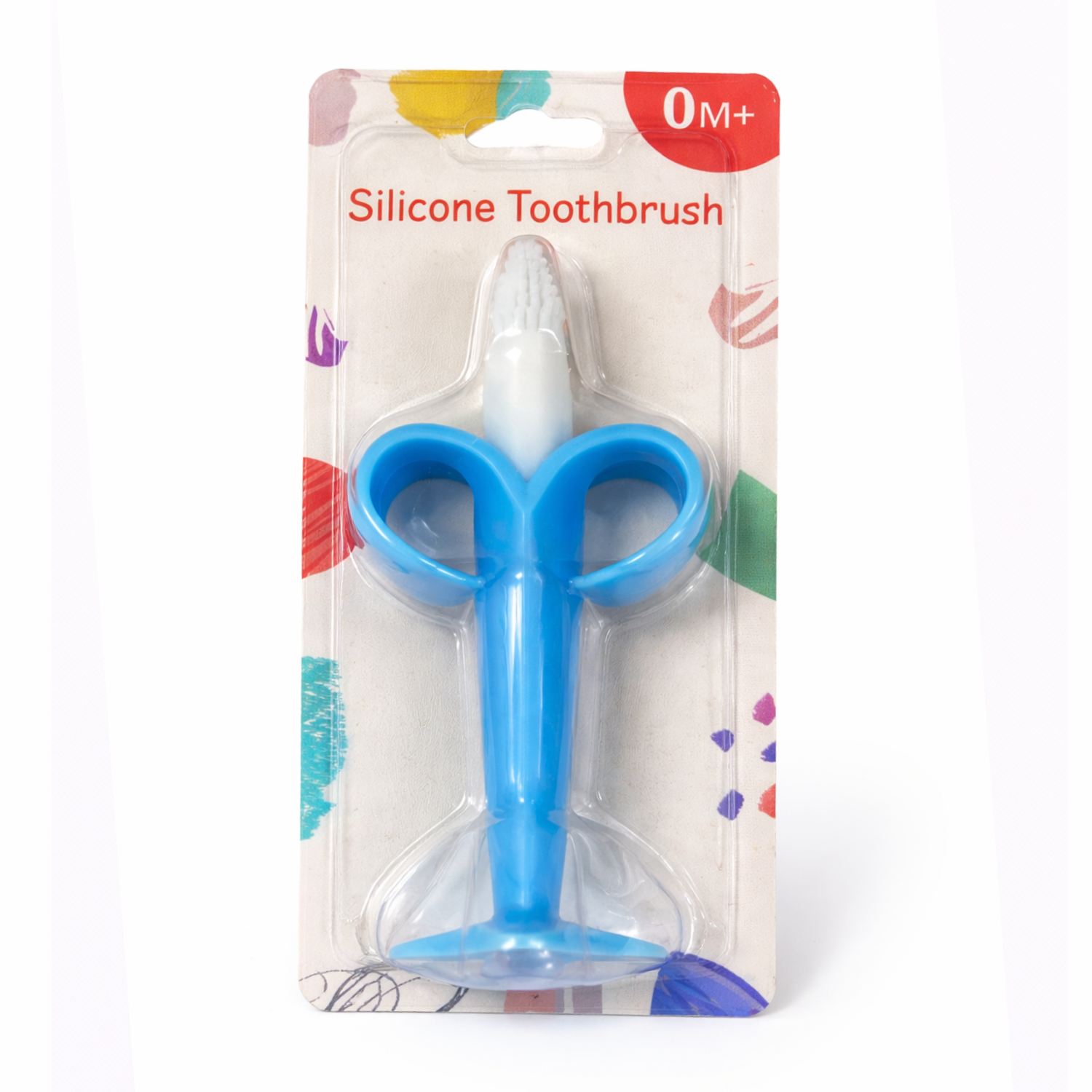 Silicone Baby Toothbrush | Soft Gum Massager & Training Toothbrush (0M+)