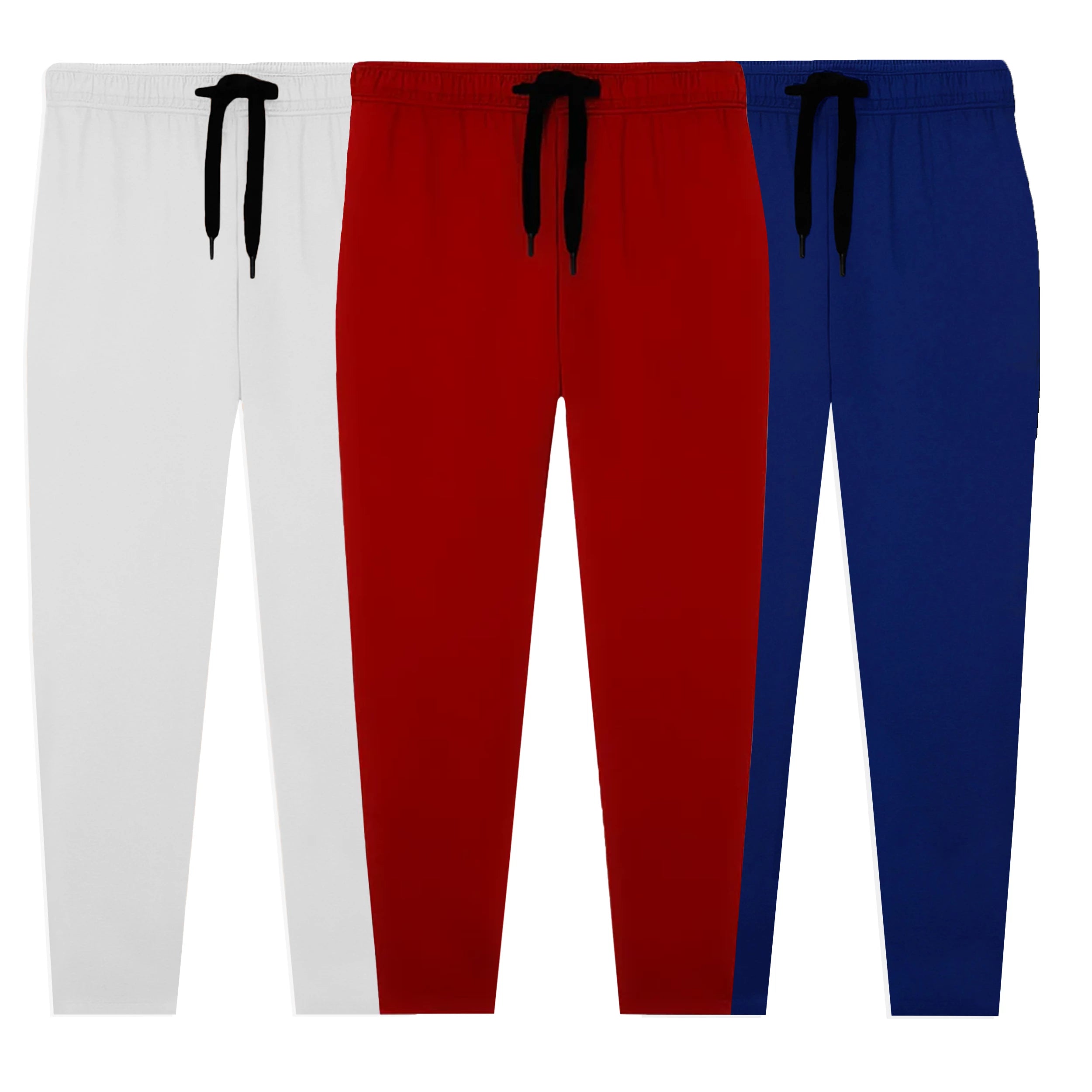 Kids Jersey Cotton Trousers -  Pack of 3