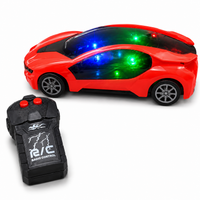 Scale Model Sports Car Toy with Light – Pull Back Toy Car