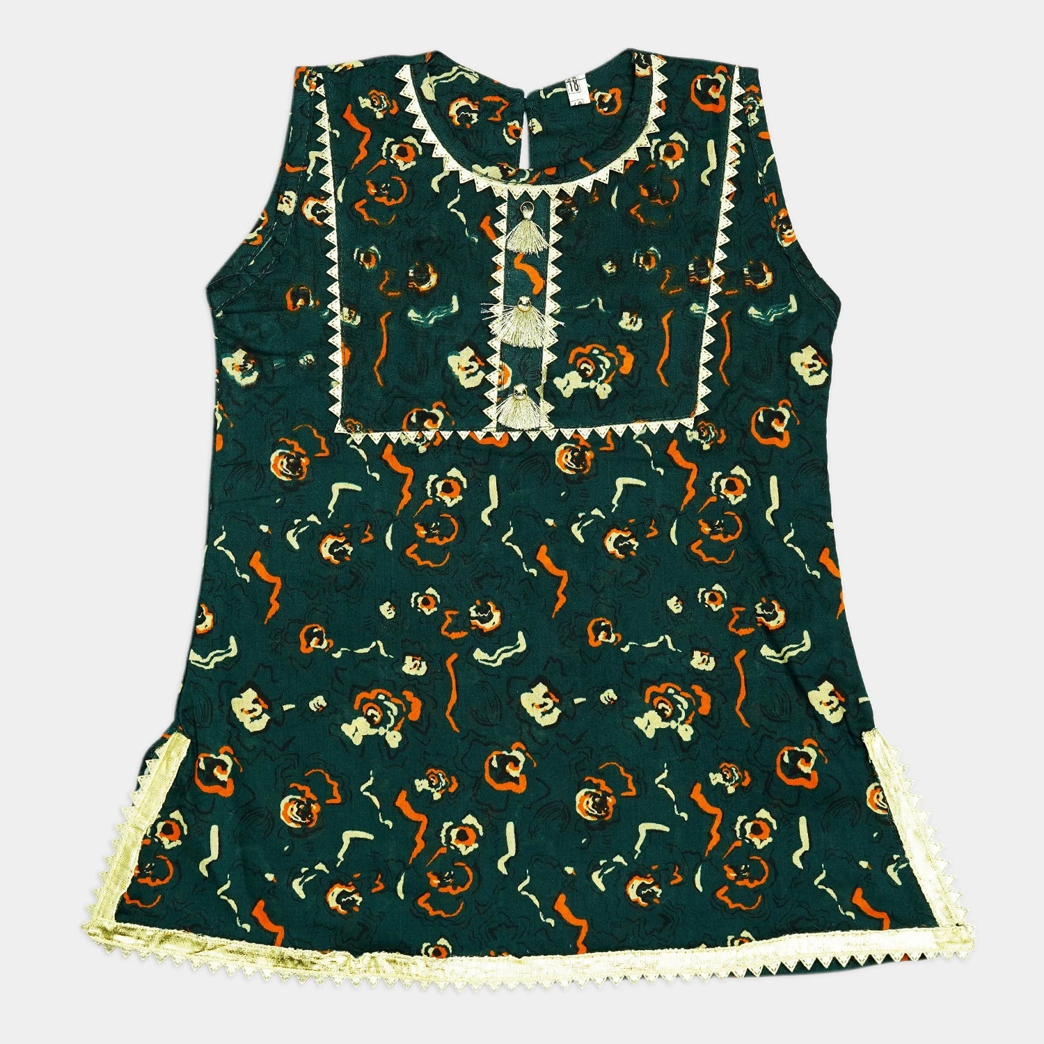WE Fashion Girls’ 3-Piece Suit – Plazzo, Kameez & Dupatta